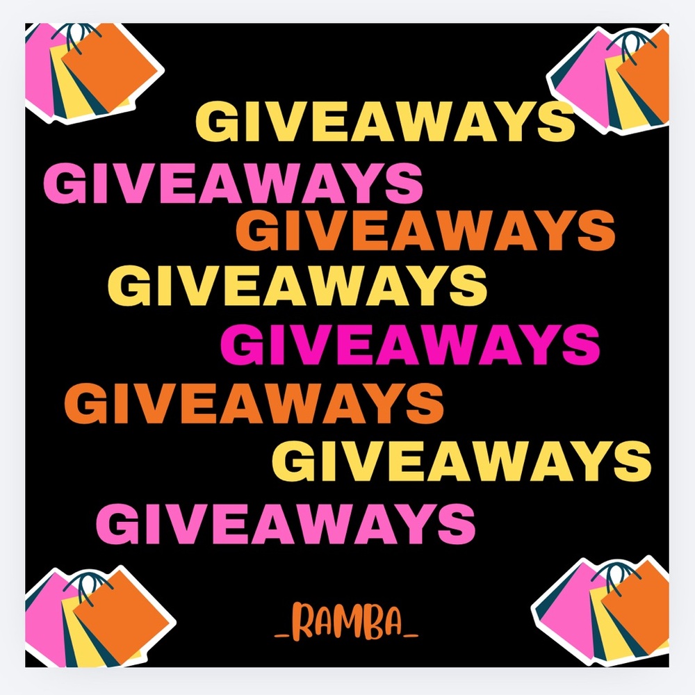 ⭐️GIVEAWAY⭐️ Like this post to be notified for giveaways!